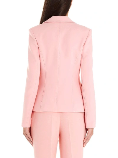 Shop Pinko Women's Pink Polyester Blazer