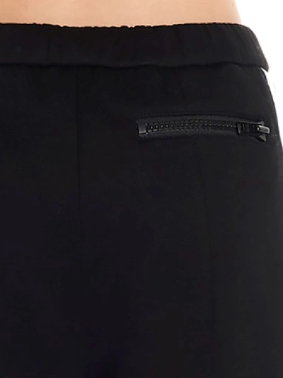 Shop Prada Women's Black Cotton Joggers