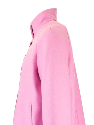 Shop Fay Women's Pink Wool Poncho