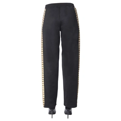 Shop Moschino Women's Black Polyester Joggers