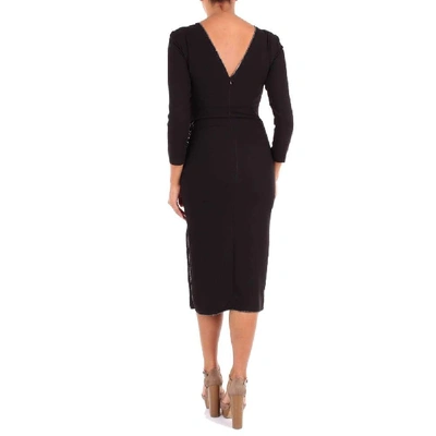 Shop Boutique Moschino Women's Black Acetate Dress