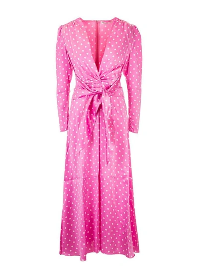 Shop Alessandra Rich Women's Pink Polyester Dress