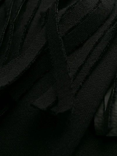 Shop Maison Margiela Women's Black Cotton Sweatshirt