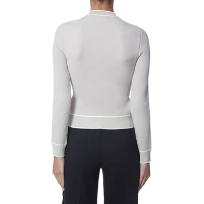 Shop Off-white Women's Grey Viscose Sweater