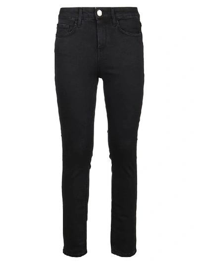 Shop Pinko Women's Black Cotton Jeans