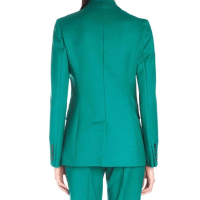 Shop Gabriela Hearst Women's Green Wool Blazer