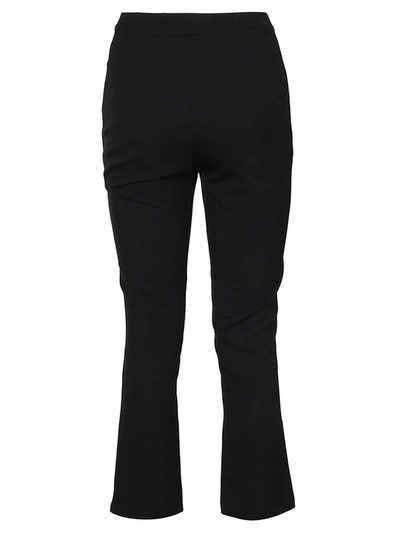 Shop Balmain Women's Black Wool Pants