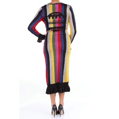 Shop Marco De Vincenzo Women's Multicolor Fabric Dress