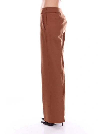 Shop Via Masini 80 Women's Brown Polyester Pants