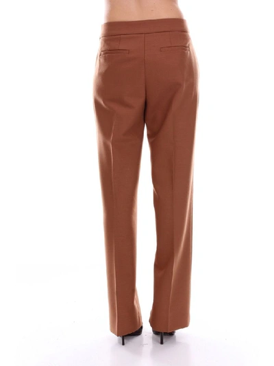 Shop Via Masini 80 Women's Brown Polyester Pants