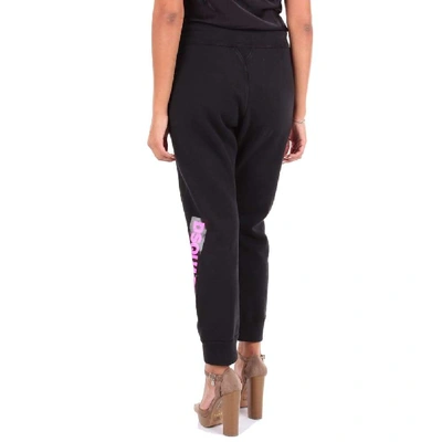 Shop Dsquared2 Women's Black Cotton Joggers