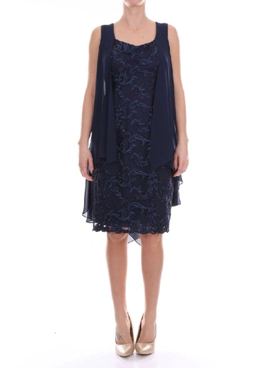 Shop Carlo Pignatelli Women's Blue Polyester Dress