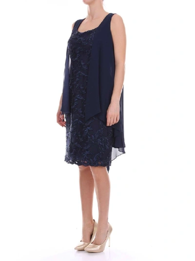 Shop Carlo Pignatelli Women's Blue Polyester Dress