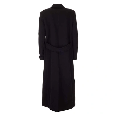 Shop Alessandra Rich Women's Black Wool Coat