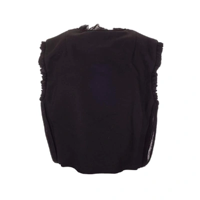 Shop Chloé Women's Black Silk Vest