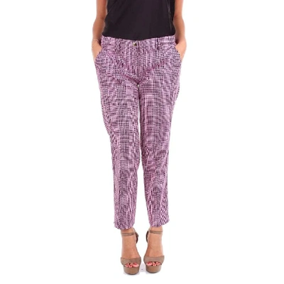 Shop Versace Collection Women's Pink Polyester Pants