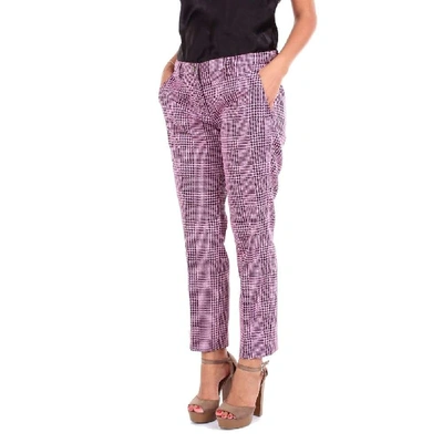 Shop Versace Collection Women's Pink Polyester Pants