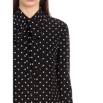 Shop Prada Women's Black Cotton Shirt