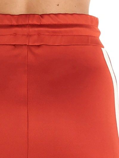 Shop Palm Angels Women's Red Polyester Skirt