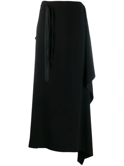 Shop Mcq By Alexander Mcqueen Women's Black Acetate Skirt