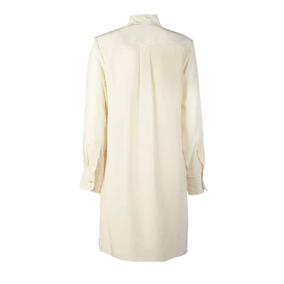 Shop Chloé Women's White Polyester Dress
