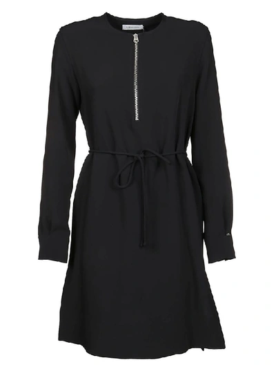 Shop Calvin Klein Women's Black Polyester Dress