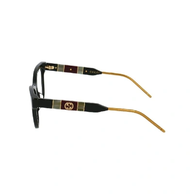 Shop Gucci Women's Black Acetate Glasses