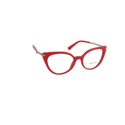 Shop Valentino Women's Red Acetate Glasses