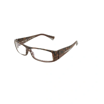 Shop Alain Mikli Women's Brown Acetate Glasses