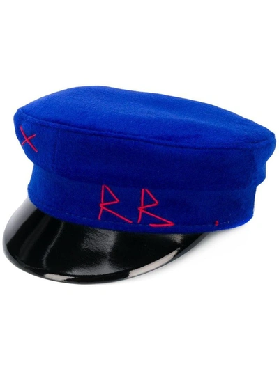 Shop Ruslan Baginskiy Women's Blue Wool Hat