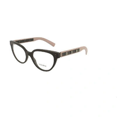 Shop Valentino Women's Black Acetate Glasses