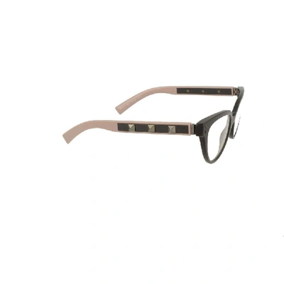 Shop Valentino Women's Black Acetate Glasses