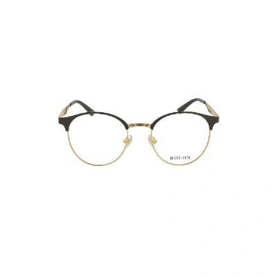 Shop Bolon Women's Gold Gold Glasses