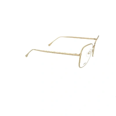 Shop Fendi Women's Gold Metal Glasses