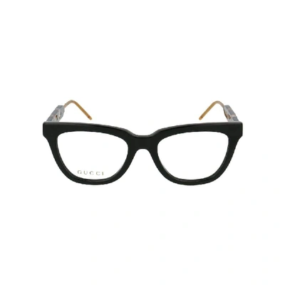 Shop Gucci Women's Black Acetate Glasses