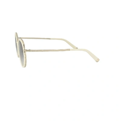 Shop Max Mara Women's White Acetate Sunglasses