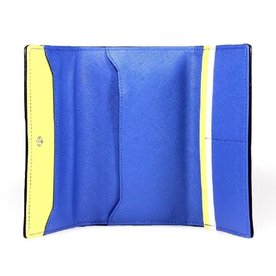 Shop Pinko Women's Blue Faux Leather Wallet