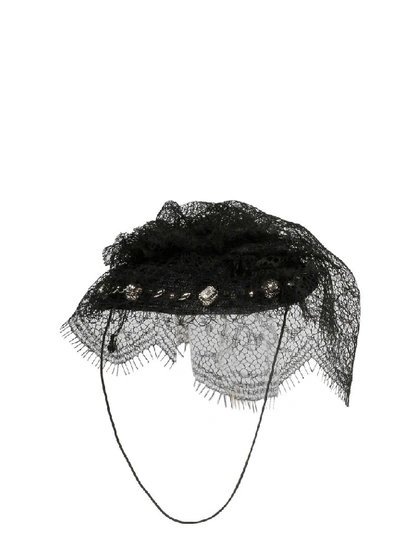 Shop Maison Michel Women's Black Nylon Hat