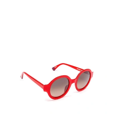 Shop Etnia Barcelona Women's Red Acetate Sunglasses