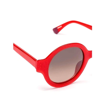 Shop Etnia Barcelona Women's Red Acetate Sunglasses