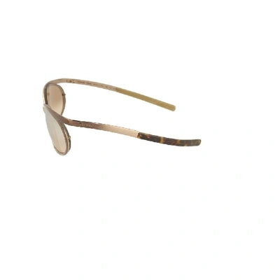 Shop Romeo Gigli Women's Beige Metal Sunglasses