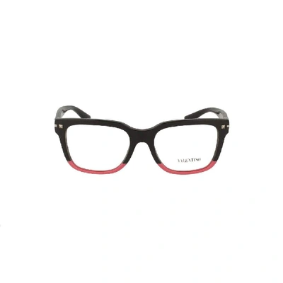 Shop Valentino Women's Black Acetate Glasses