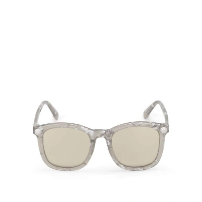 Shop Christopher Kane Women's Grey Acetate Sunglasses