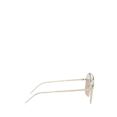 Shop Emporio Armani Women's Gold Metal Sunglasses