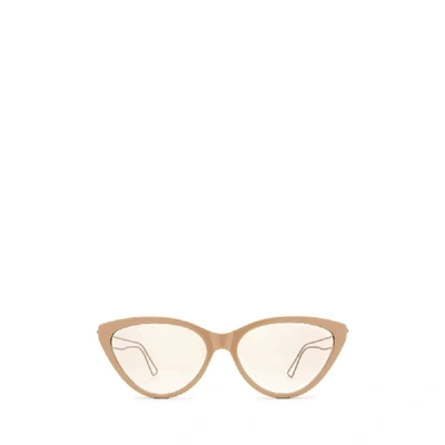 Shop Balenciaga Women's Beige Acetate Sunglasses
