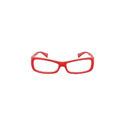 Shop Alain Mikli Women's Red Acetate Glasses