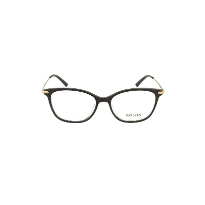 Shop Bolon Women's Black Acetate Glasses