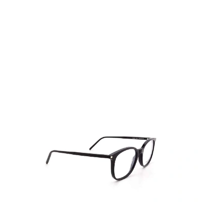 Shop Saint Laurent Women's Black Acetate Glasses