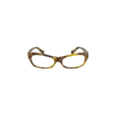 Shop Alain Mikli Women's Beige Acetate Glasses