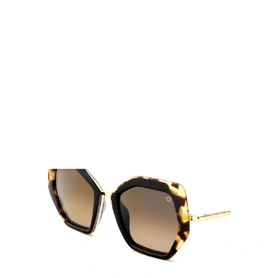 Shop Etnia Barcelona Women's Black Acetate Sunglasses